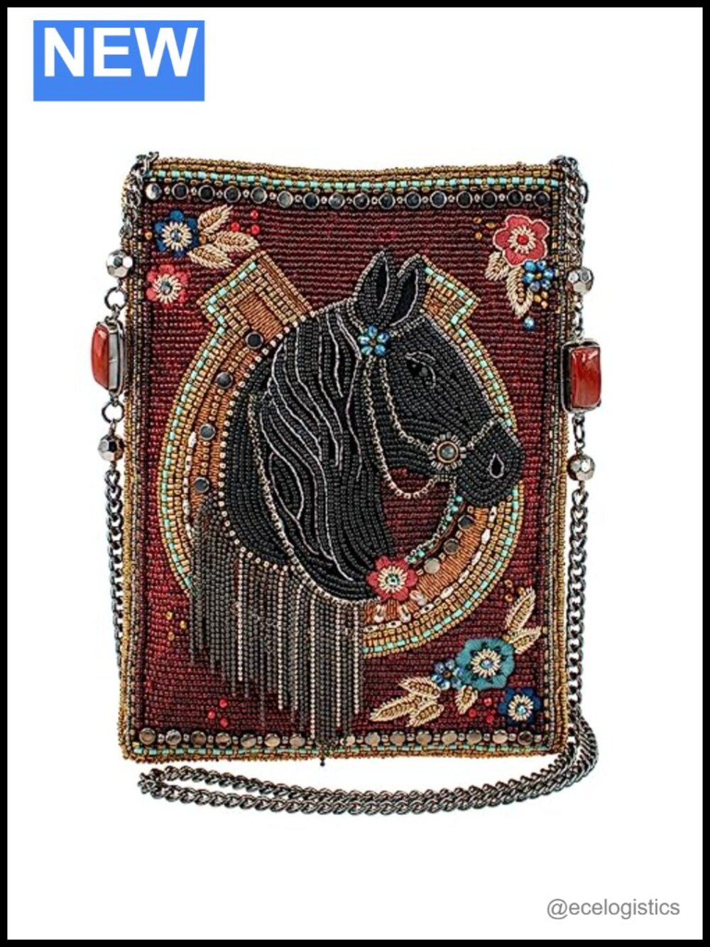 Beaded Mini Crossbody Bag Novelty Evening Clutch Purse